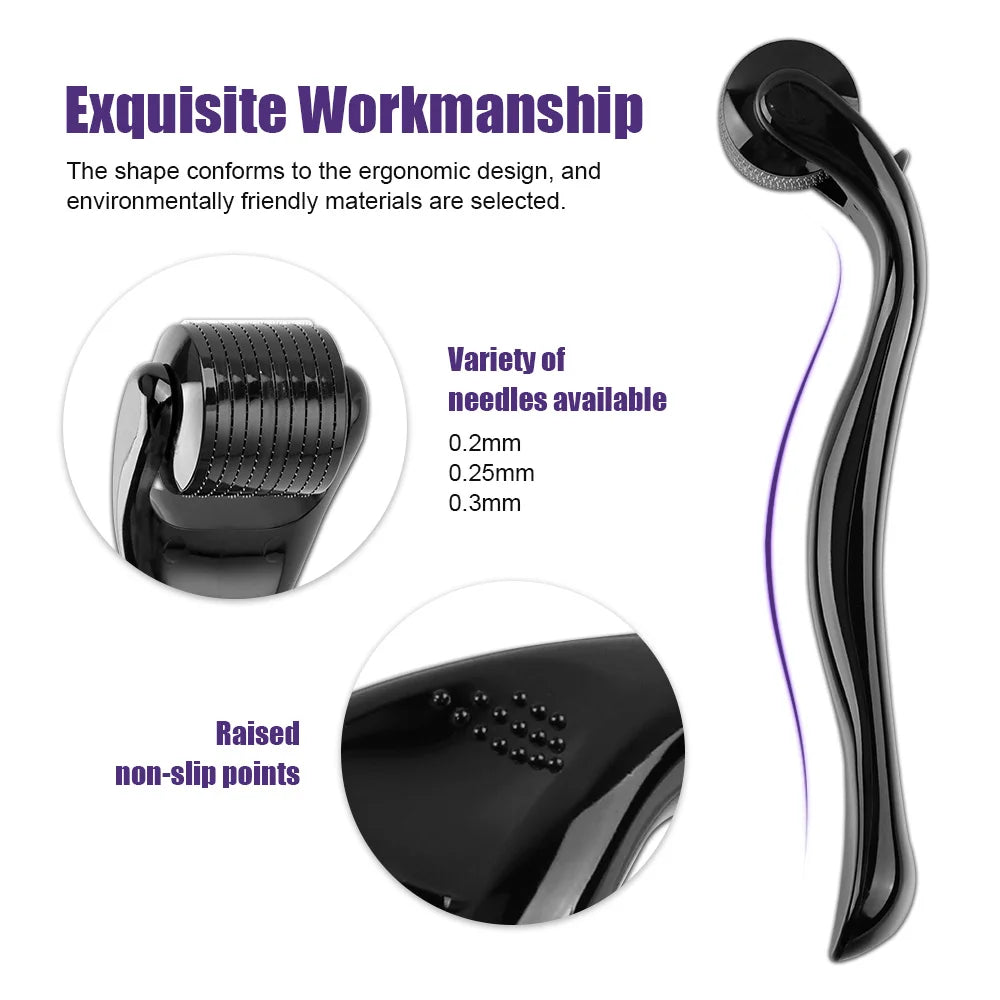 Natural Men Beard Growth Derma Roller