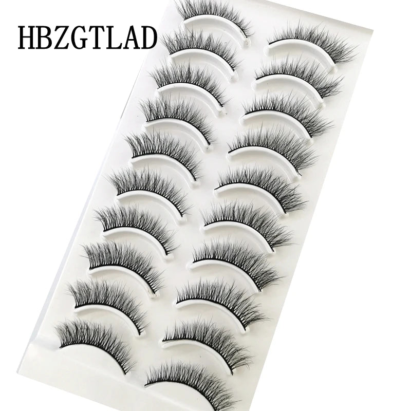10 Pairs 3D Faux Mink Lashes