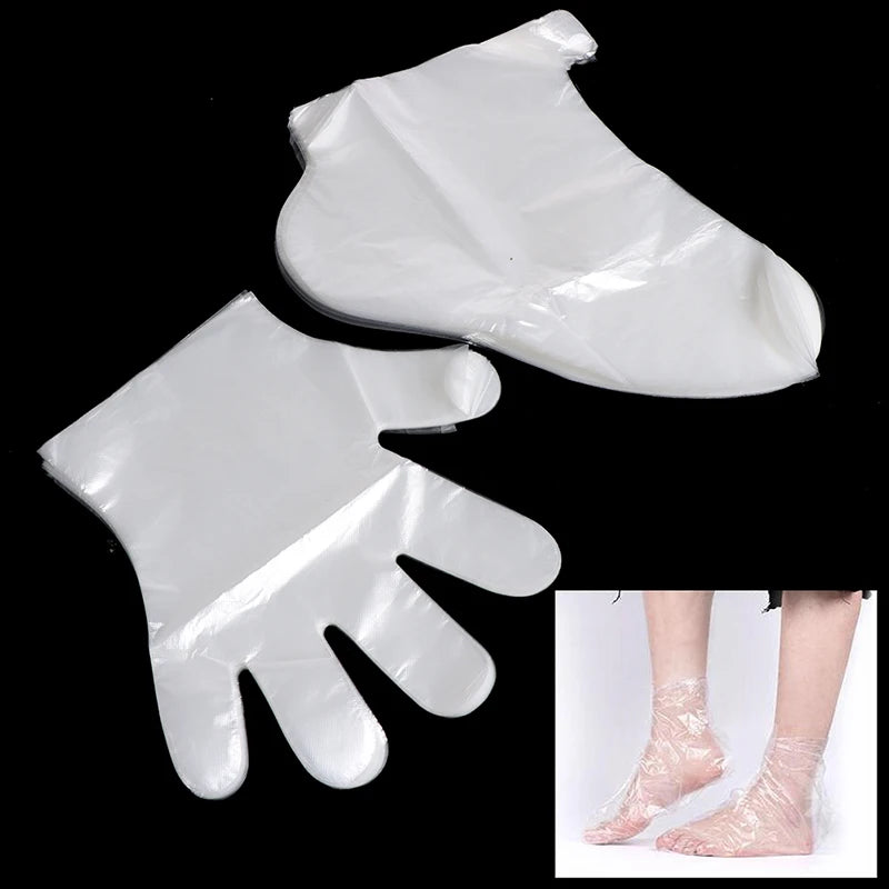 200 Pieces Paraffin Wax Liners for Hand and Foot