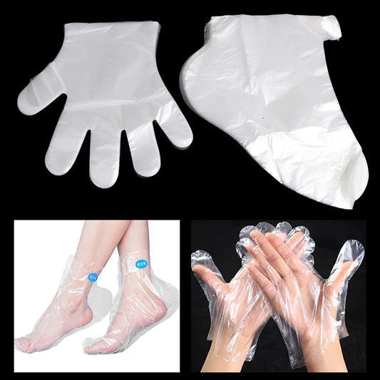 200 Pieces Paraffin Wax Liners for Hand and Foot