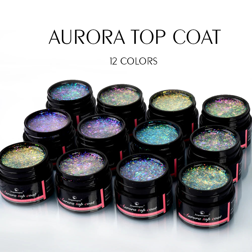 Aurora Gel Nail Polish Top Coat