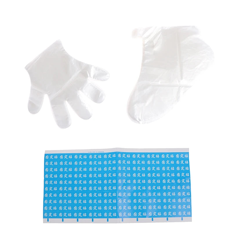 200 Pieces Paraffin Wax Liners for Hand and Foot