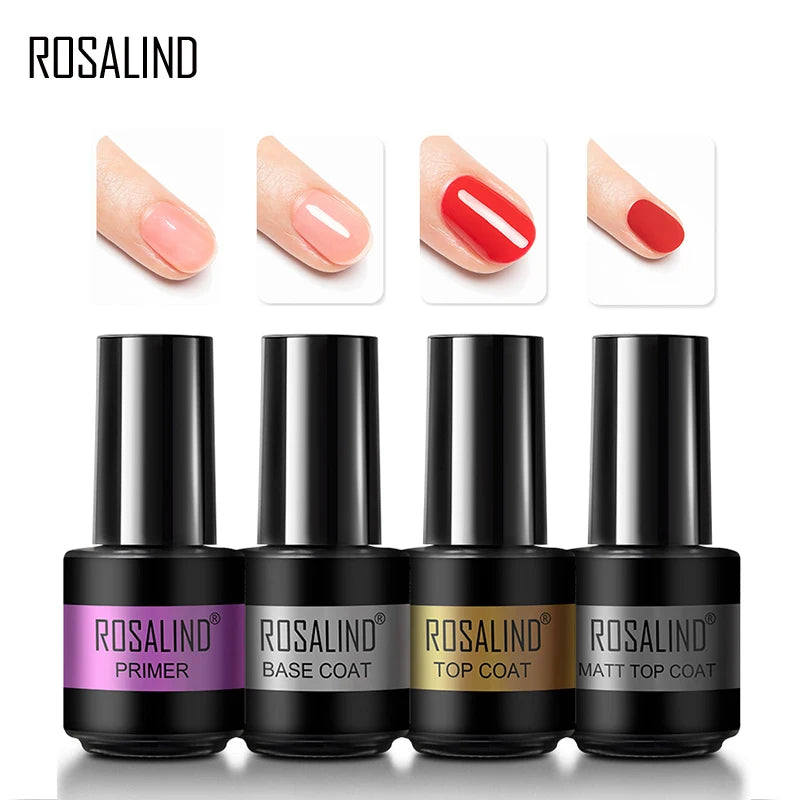 Gel Nail Polish Primer Top Base Coat