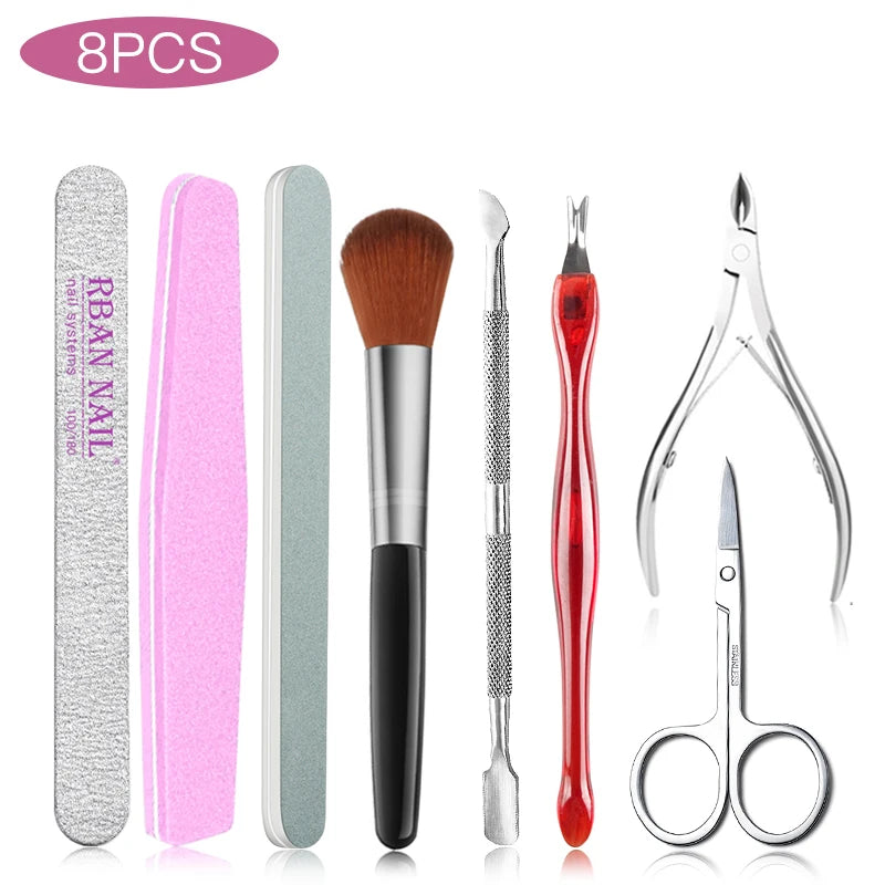 Nail Polish Remover Tools Set