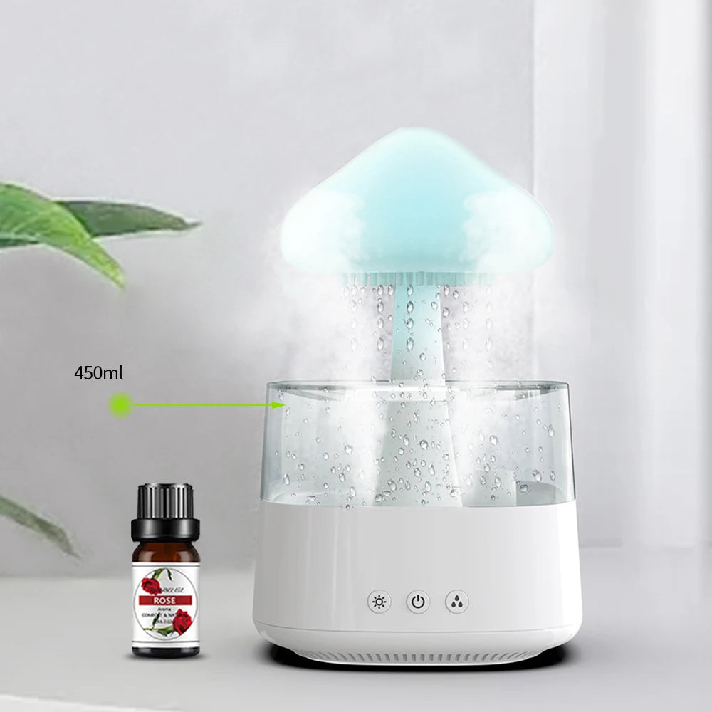 Rain Cloud Water Drops Air Humidifier