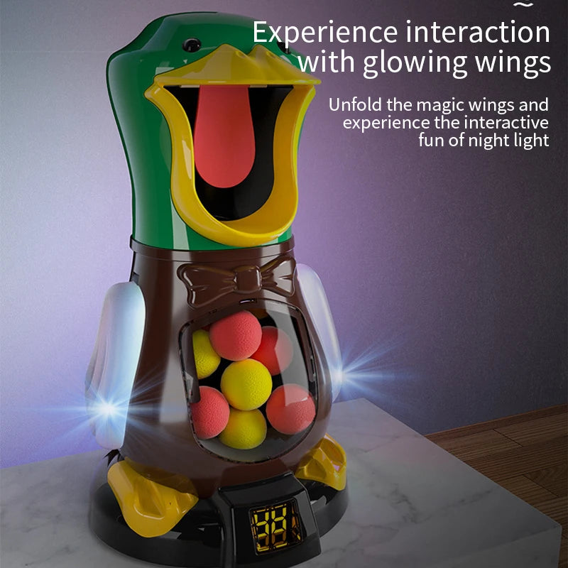 Hungry Shooting Duck