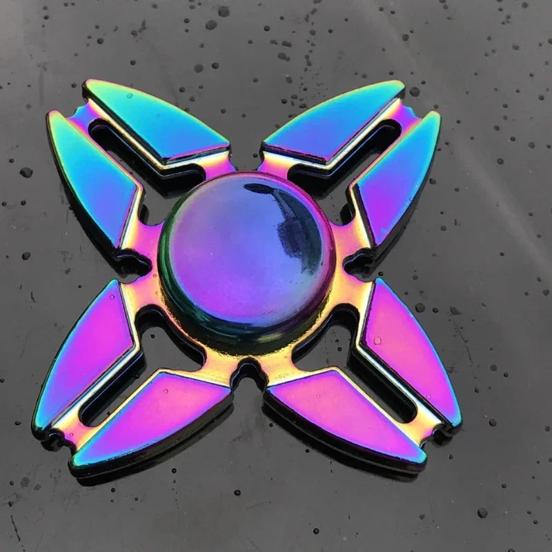 Fidget Spinner Colorful Metal