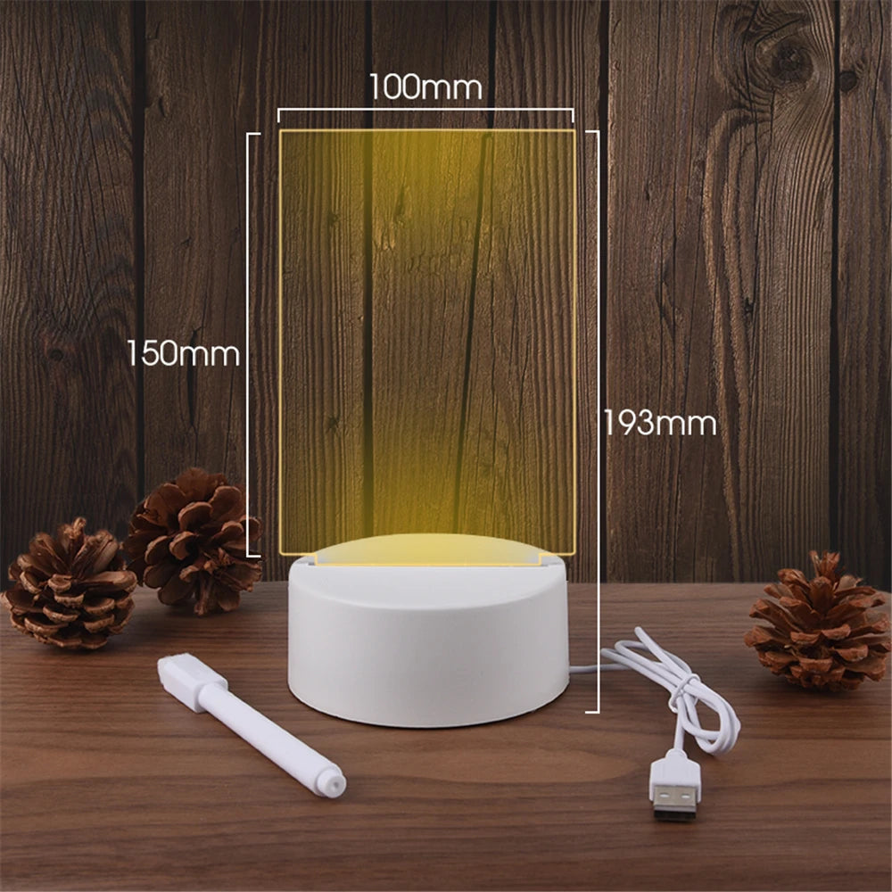 Transparent Luminous Night Light