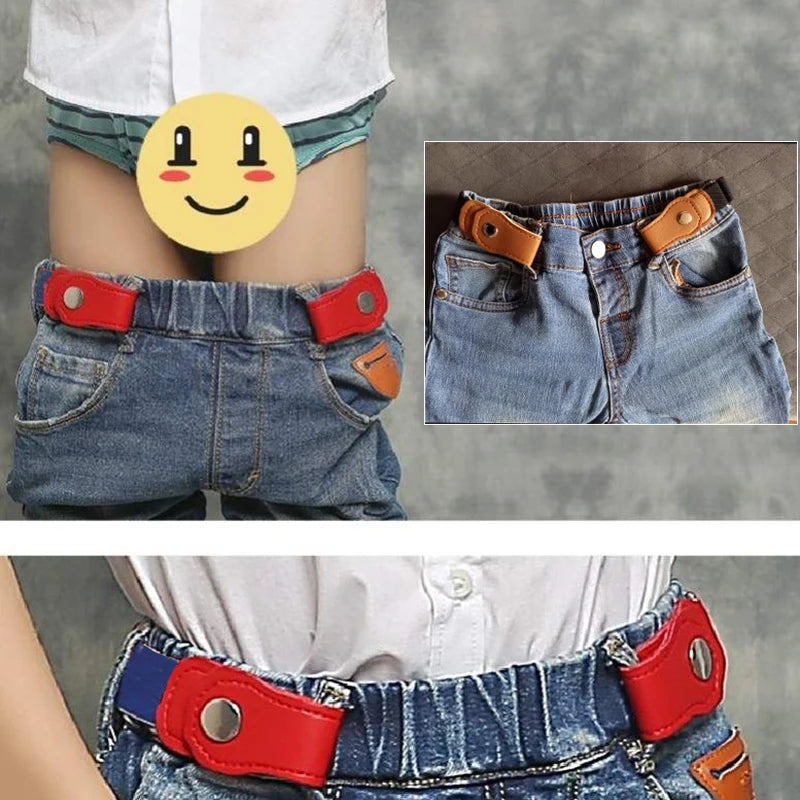 Child Buckle-Free Elastic Belt