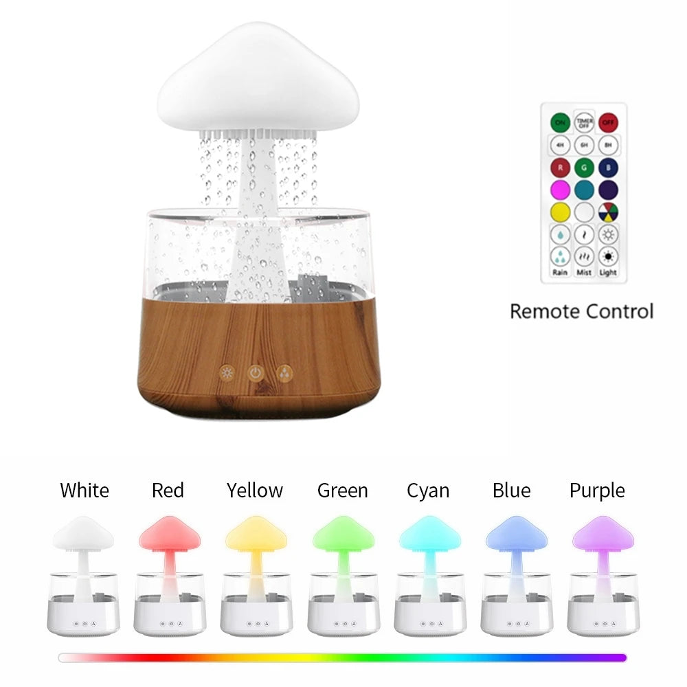 Rain Cloud Water Drops Air Humidifier