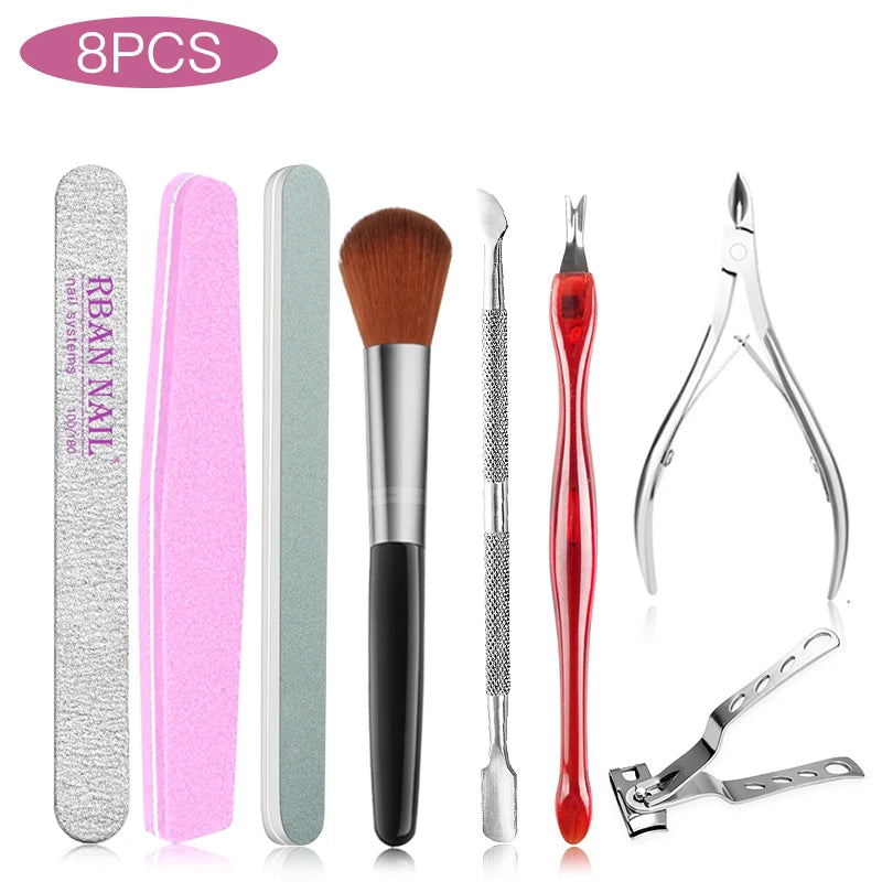 Nail Polish Remover Tools Set