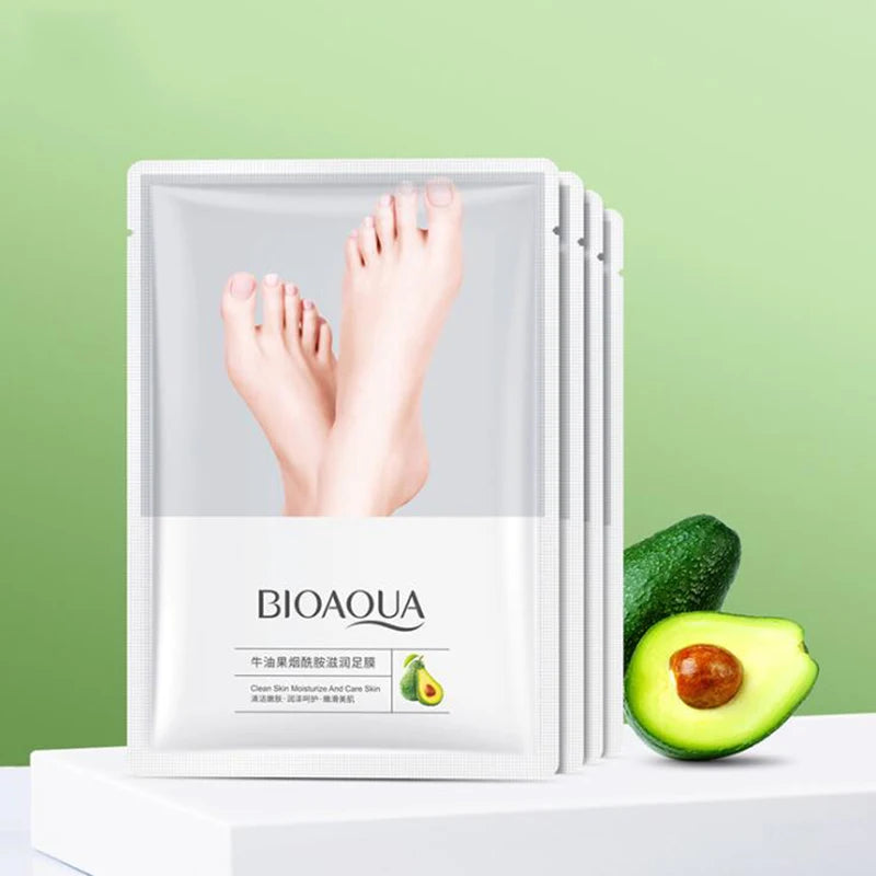 Avocado Exfoliating Foot Mask